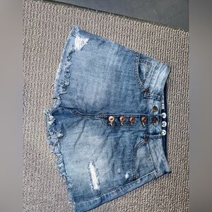 Super High Rise Jean Shorts